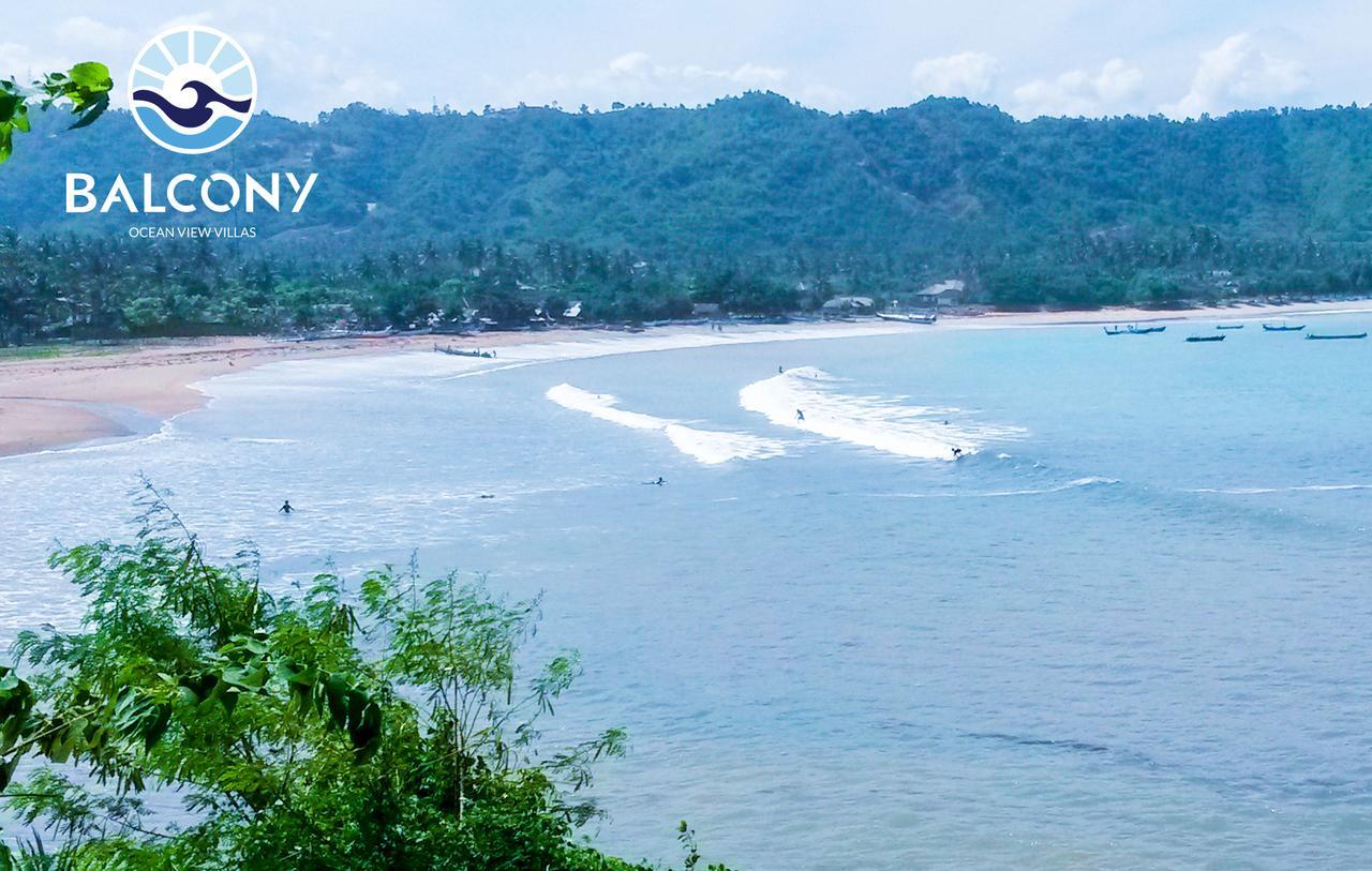 Balcony Ocean View Villas Kuta  Exterior foto