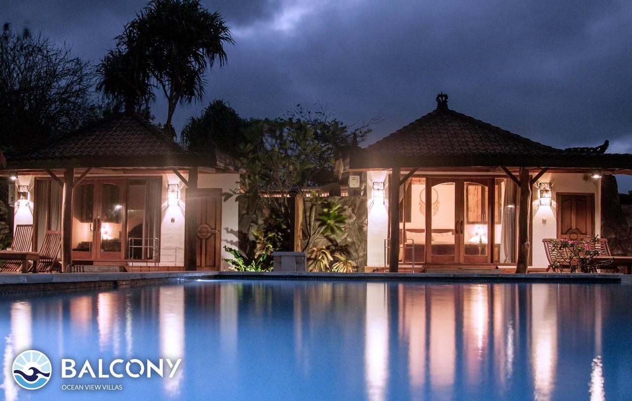Balcony Ocean View Villas Kuta  Exterior foto