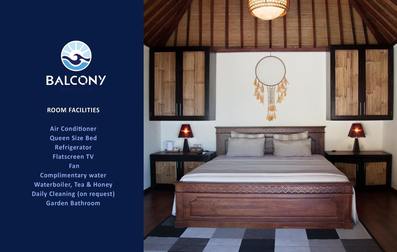 Balcony Ocean View Villas Kuta  Exterior foto